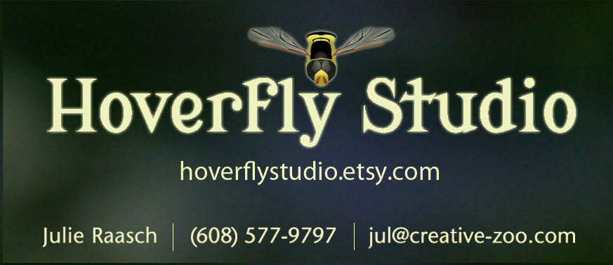 Hoverfly Studio business card