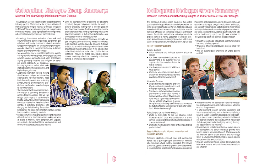Colloquium on Re-visioning Two-Year Colleges in the Midwest