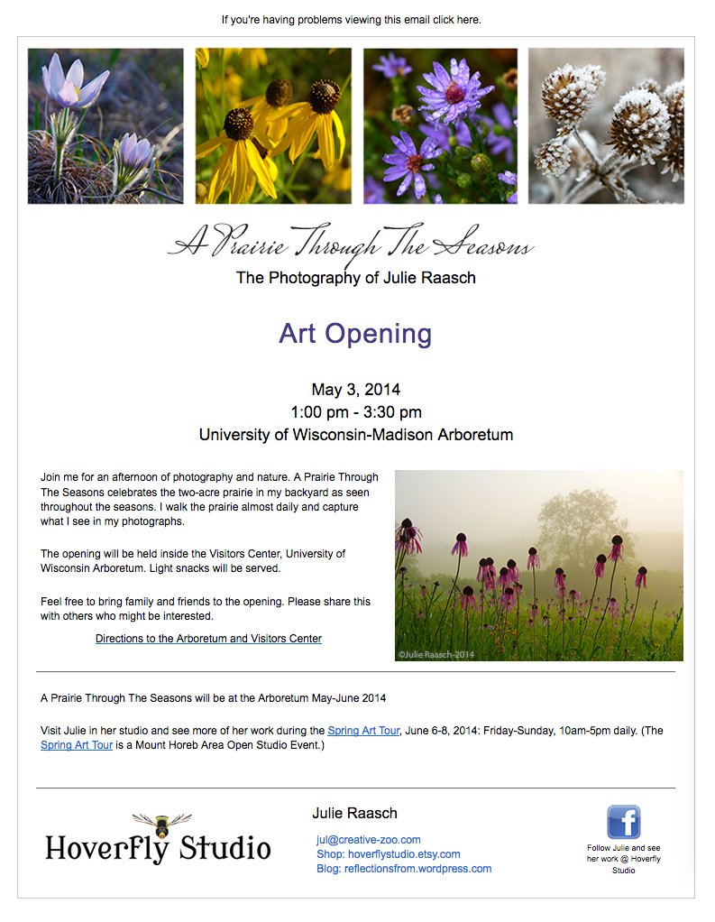 A Prairie Through the Seasons